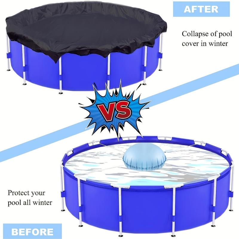 Winter Pool Air Pillows 2pcs 121 Dia Kit Ropes Ice Equalizer Support