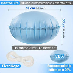 Winter Pool Air Pillows 2pcs 121 Dia Kit Ropes Ice Equalizer Support