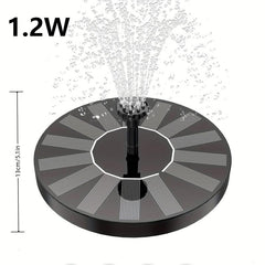Solar Fountain Pump for Bird Baths Ponds Gardens Swimming Pools Fish Tanks