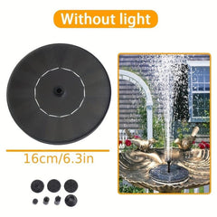 Solar Fountain Pump for Bird Baths Ponds Gardens Swimming Pools Fish Tanks