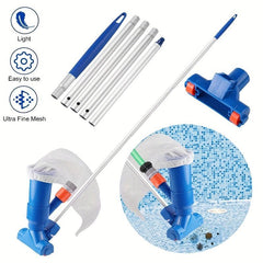 Pool Vacuum Cleaning Kit Mini Vacuum Cleaner Swimming Spa Pool Vacuum Jet Cleani