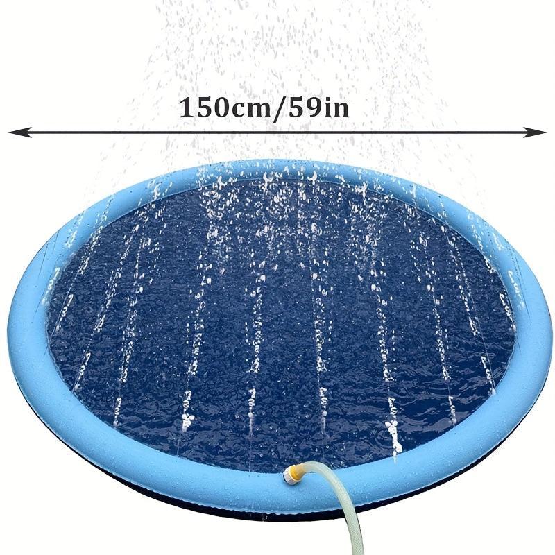 Non-slip Anti-splash Mat for Dogs Water Spray Pool