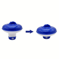 Retractable Floating Pool Chlorine Dispenser Vacuum Brush