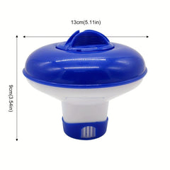 Retractable Floating Pool Chlorine Dispenser Vacuum Brush