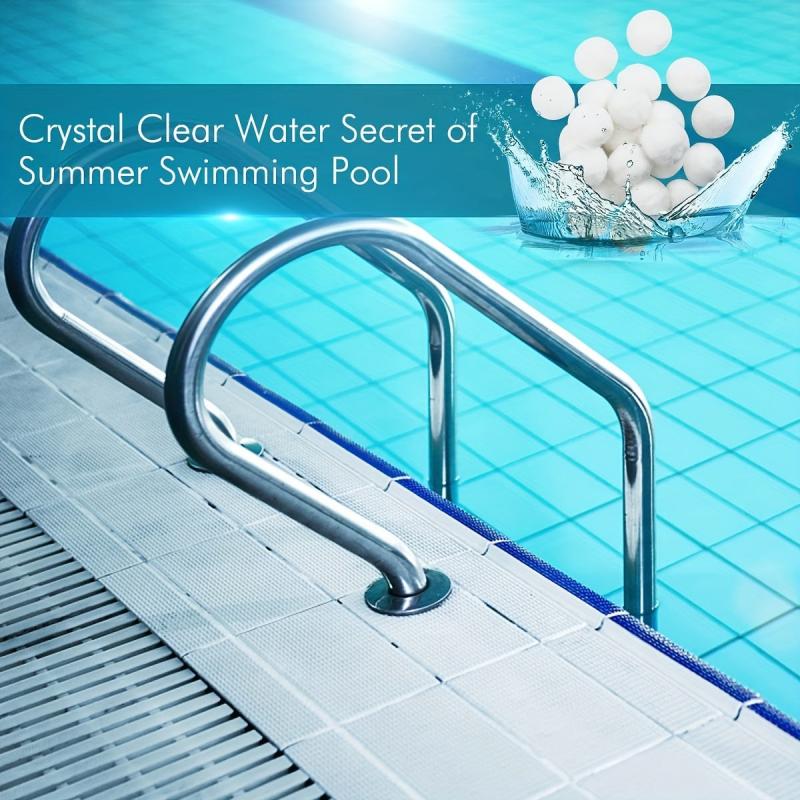 Pool Filter Balls Replacement 25kg Filter Sand Fiber Filter Sand 700g