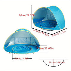 Portable Baby Beach Tent Sun Shelter UV Protection