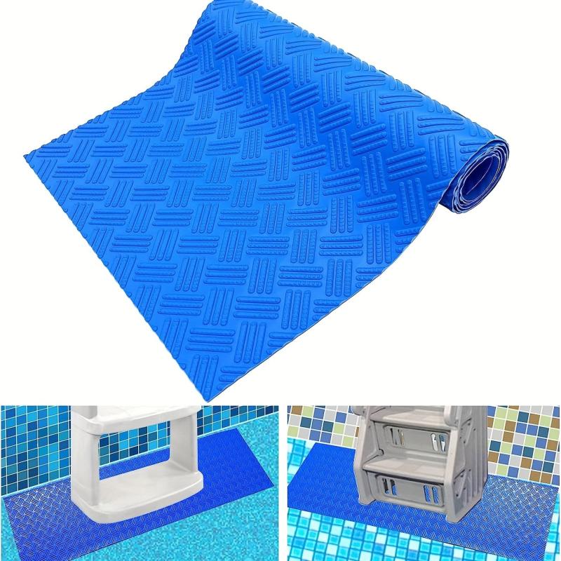 Swimming Pool Ladder Mat Protective Pad Non Slip Texture Medium