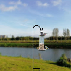 Adjustable Shepherds Hook Bird Feeder Pole Heavy Duty Outdoor Garden Poles