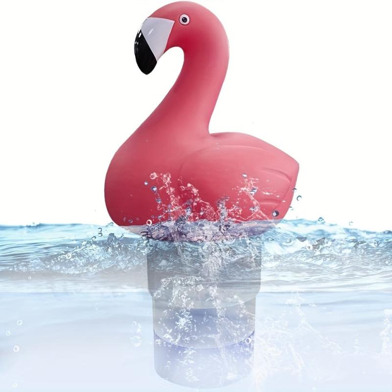 Flamingo Pool Chlorine Dispenser for Chemical Tabs