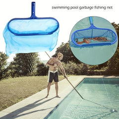 Pool Leaf Net Telescopic Skimmer Rake for Cleaning Pools & Ponds