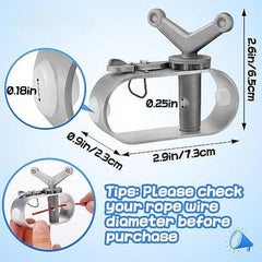 4 Pack Pool Cover Winch Aluminum Cable Tensioner Ratchet Winch