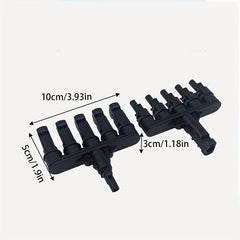 MC4 Cable Coupler 5 in 1 T Type Connection Parallel for Solar Energy