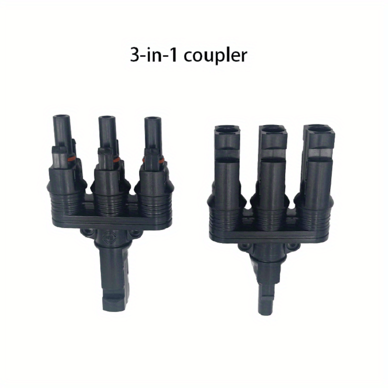 MC4 Cable Coupler 5 in 1 T Type Connection Parallel for Solar Energy