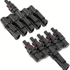 MC4 Cable Coupler 5 in 1 T Type Connection Parallel for Solar Energy