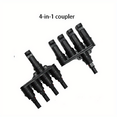 MC4 Cable Coupler 5 in 1 T Type Connection Parallel for Solar Energy
