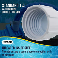Pool Vacuum Hose Cuff Replacement Threaded Cuff Pool Cleaning Tools