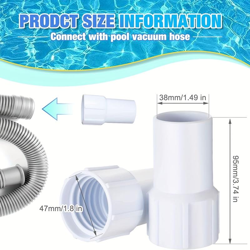 Pool Vacuum Hose Cuff Replacement Threaded Cuff Pool Cleaning Tools