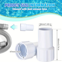 Pool Vacuum Hose Cuff Replacement Threaded Cuff Pool Cleaning Tools