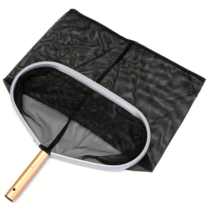Pool Skimmer Net Heavy Duty Cleaning Tool Fine Nylon Mesh Bag Easy Scoop