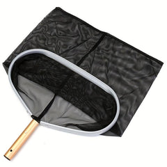 Pool Skimmer Net Heavy Duty Cleaning Tool Fine Nylon Mesh Bag Easy Scoop