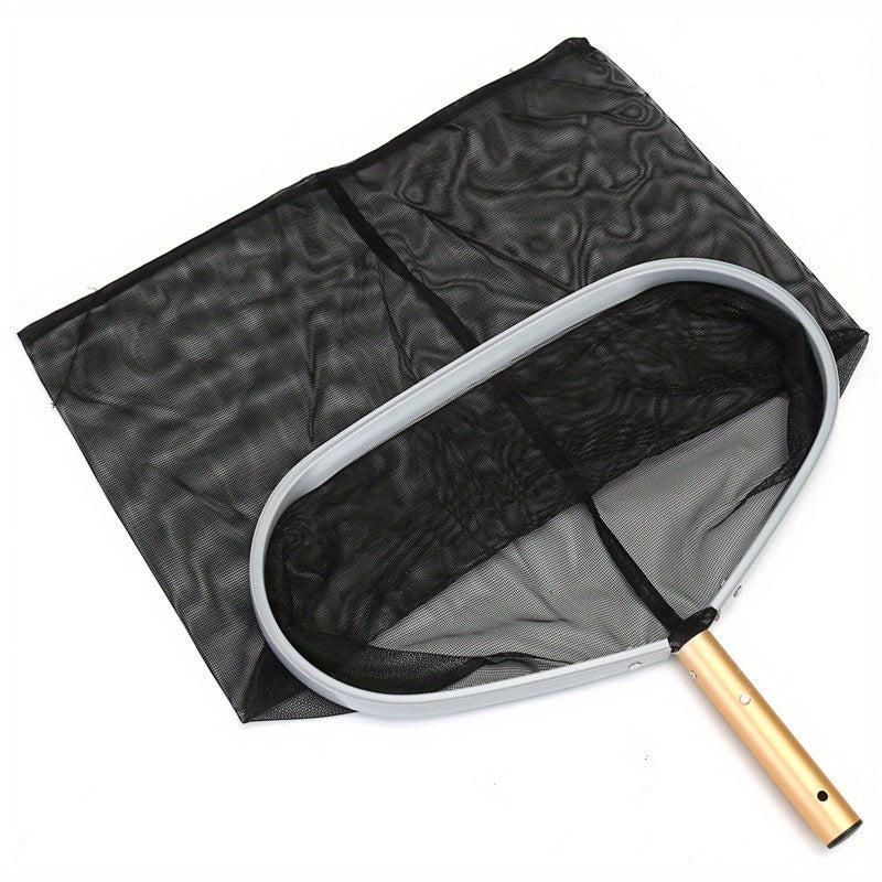 Pool Skimmer Net Heavy Duty Cleaning Tool Fine Nylon Mesh Bag Easy Scoop