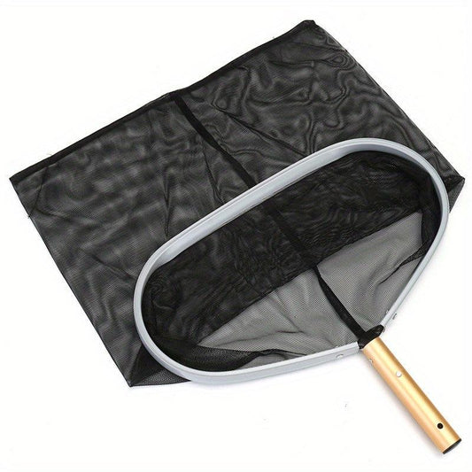 Pool Skimmer Net Heavy Duty Cleaning Tool Fine Nylon Mesh Bag Easy Scoop