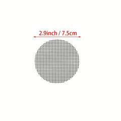 50pcs Flower Pot Hole Mesh Pad Round Drainage Hole Screens Prevent Soil Loss