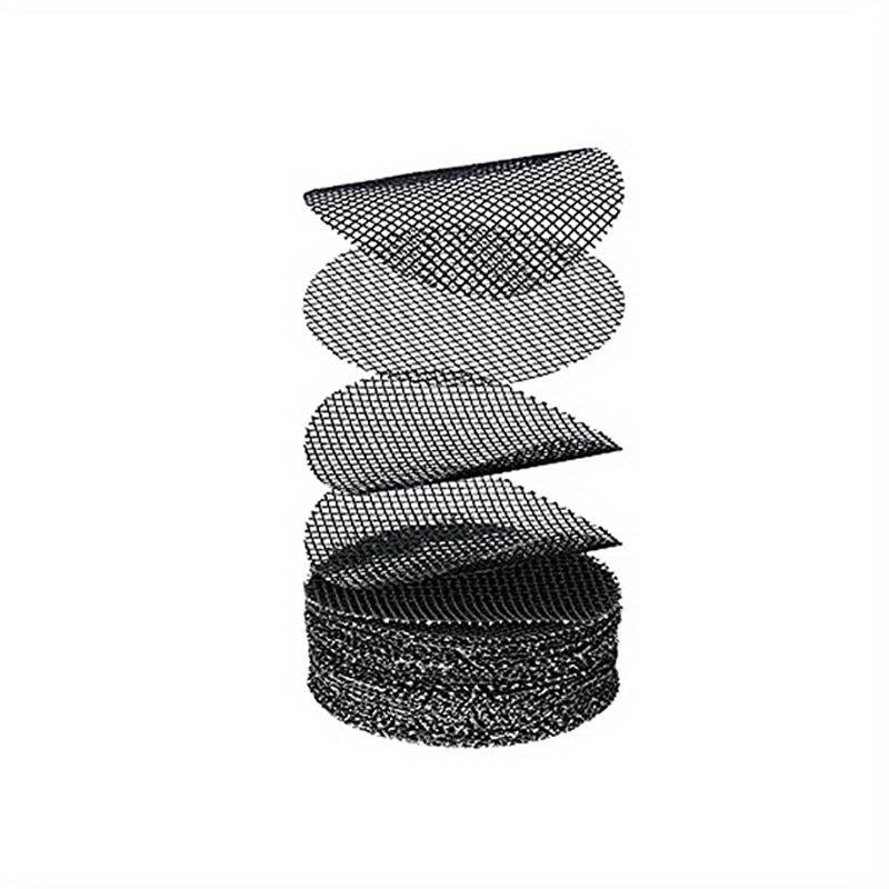 50pcs Flower Pot Hole Mesh Pad Round Drainage Hole Screens Prevent Soil Loss