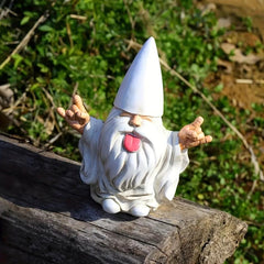 Cape Dwarf Gnome Elf Garden Statue Resin Ornament Decoration 14 13 7 Yard
