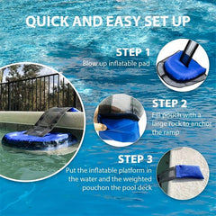 1pc Animals Escape Net for Swimming Pool, Save Small Animals