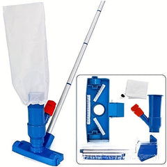 Pool Cleaning Set Vacuum Nozzle Suction Head with Bottom Brush
