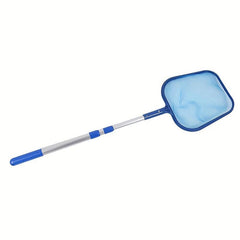 Pool Skimmer Net & Telescopic Pole Leaf Skimmer Mesh Rake for Spa Pond Pool
