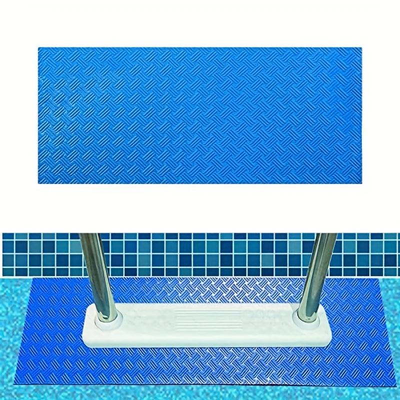 Swimming Pool Ladder Mat Protective Pad Non Slip Texture 89.99cm x 39.98cm