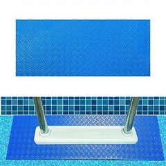 Swimming Pool Ladder Mat Protective Pad Non Slip Texture 89.99cm x 39.98cm