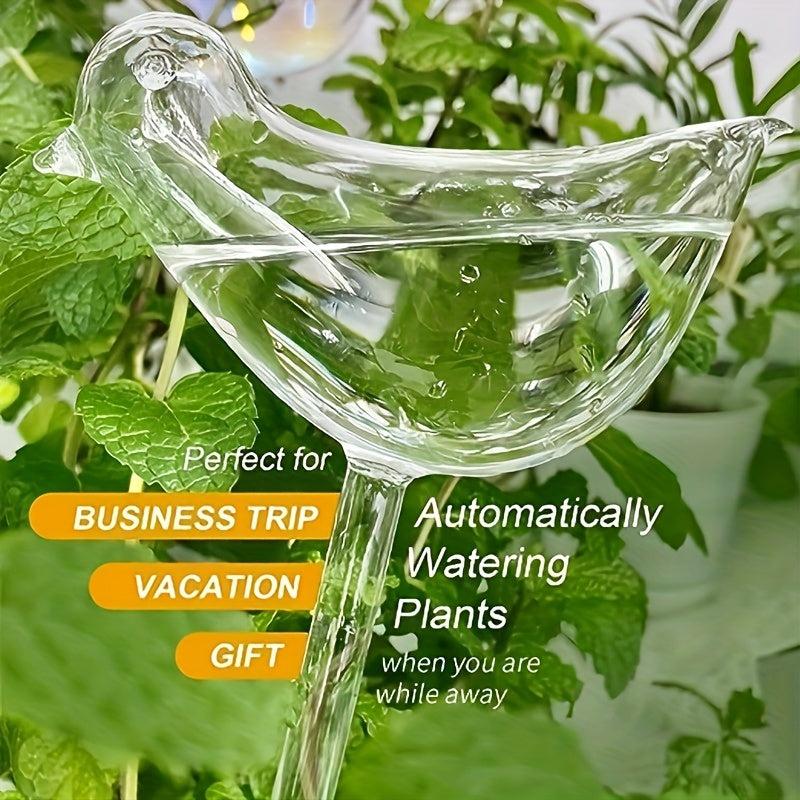 6 Pack Bird Shaped Self Watering Globes for Plants Indoor & Outdoor