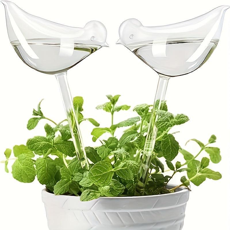 6 Pack Bird Shaped Self Watering Globes for Plants Indoor & Outdoor