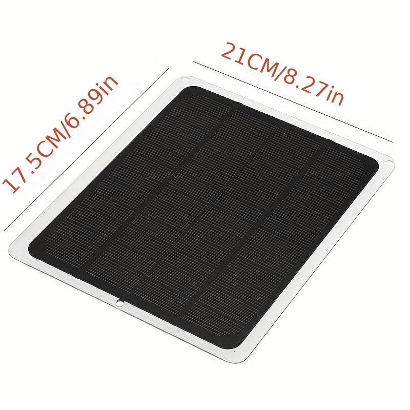 20W Outdoor Solar Panel Car Solar Panel for Fan Mobile Phones Solar Power