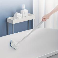 Long Handle Trapezoidal Cleaning Brush for Bathroom Tiles & Bathtubs