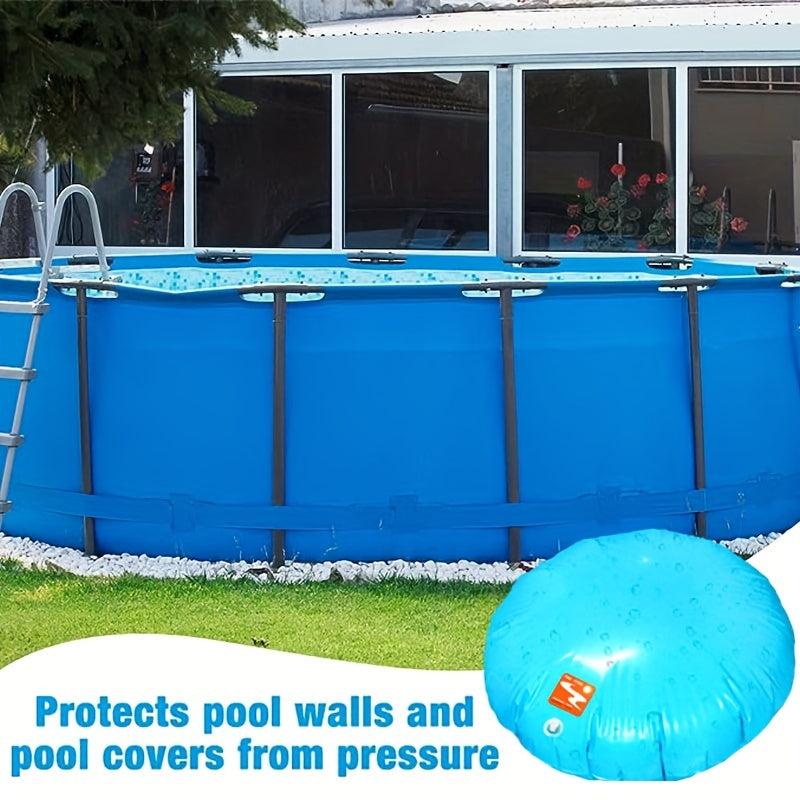 Square Round Above Ground Pool Cover - Prevent Sinking & Dust - Winter Mat