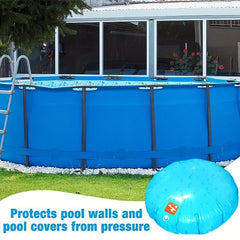 Square Round Above Ground Pool Cover - Prevent Sinking & Dust - Winter Mat