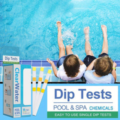 50pcs 3 In 1 Chlorine PH Test Strips Water Tester Paper for SPA Swimming Pool