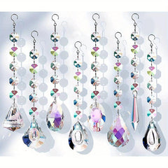 Rainbow Crystal Prism Sun Catcher for Garden Decoration