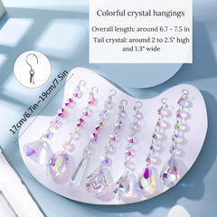 Rainbow Crystal Prism Sun Catcher for Garden Decoration