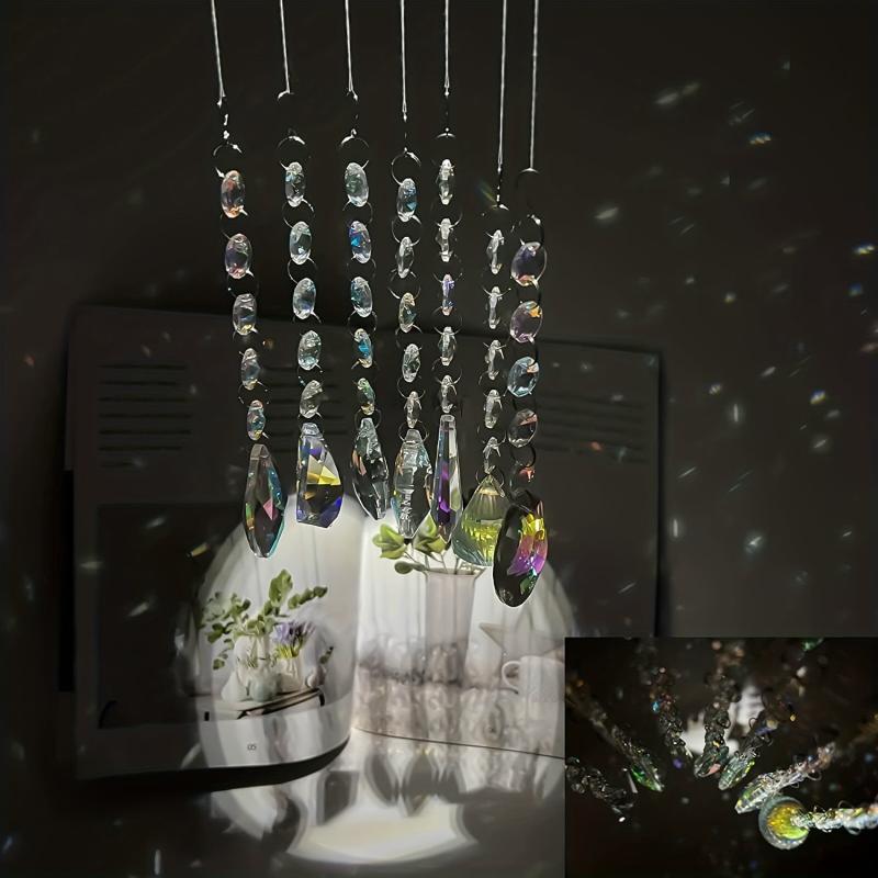 Rainbow Crystal Prism Sun Catcher for Garden Decoration