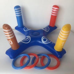 Inflatable Ring Water Throwing Game Swimming Pool Party Toy