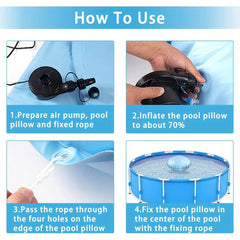 Winter Air Pillow for Above Ground Pools - 121x92 cm