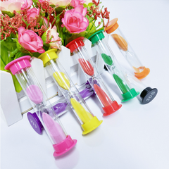 6pc Mini Hourglass Set, 30s - 10min Timer, 6 Hourglasses