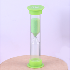 6pc Mini Hourglass Set, 30s - 10min Timer, 6 Hourglasses