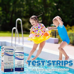 50pcs Water Test Paper PH Test Paper Swimming Pool Residual Chlorine