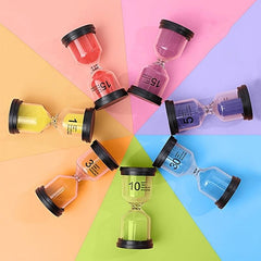 6pcs Hourglass Timer Creative Decoration Of Quicksand Bottle